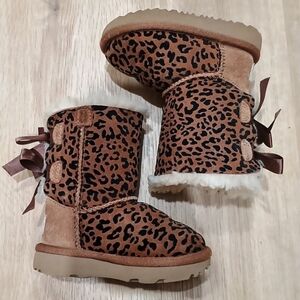 UGG Leopard Print Boots For Toddler